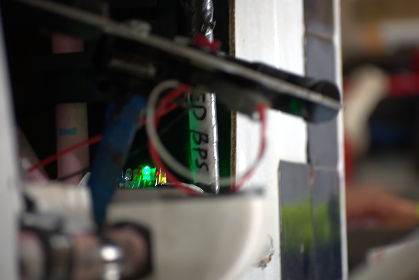 Engineers testing telemetry