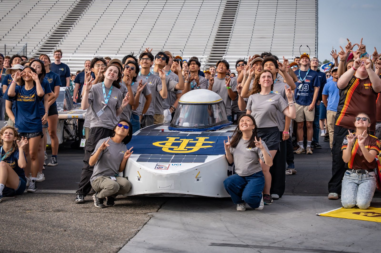The UCI Solar Car team